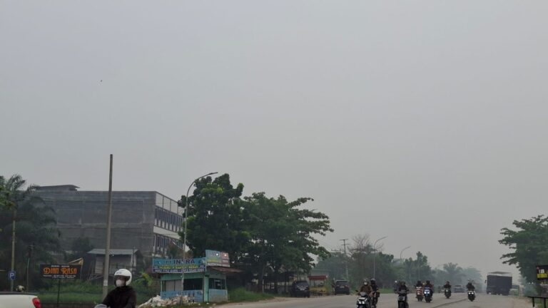 Udara Pekanbaru Terus Memburuk, PM2.5 Tembus 180,7