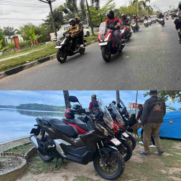 Capella Honda Ajak Komunitas ADV Jelajah Misteri ke Danau Khayangan
