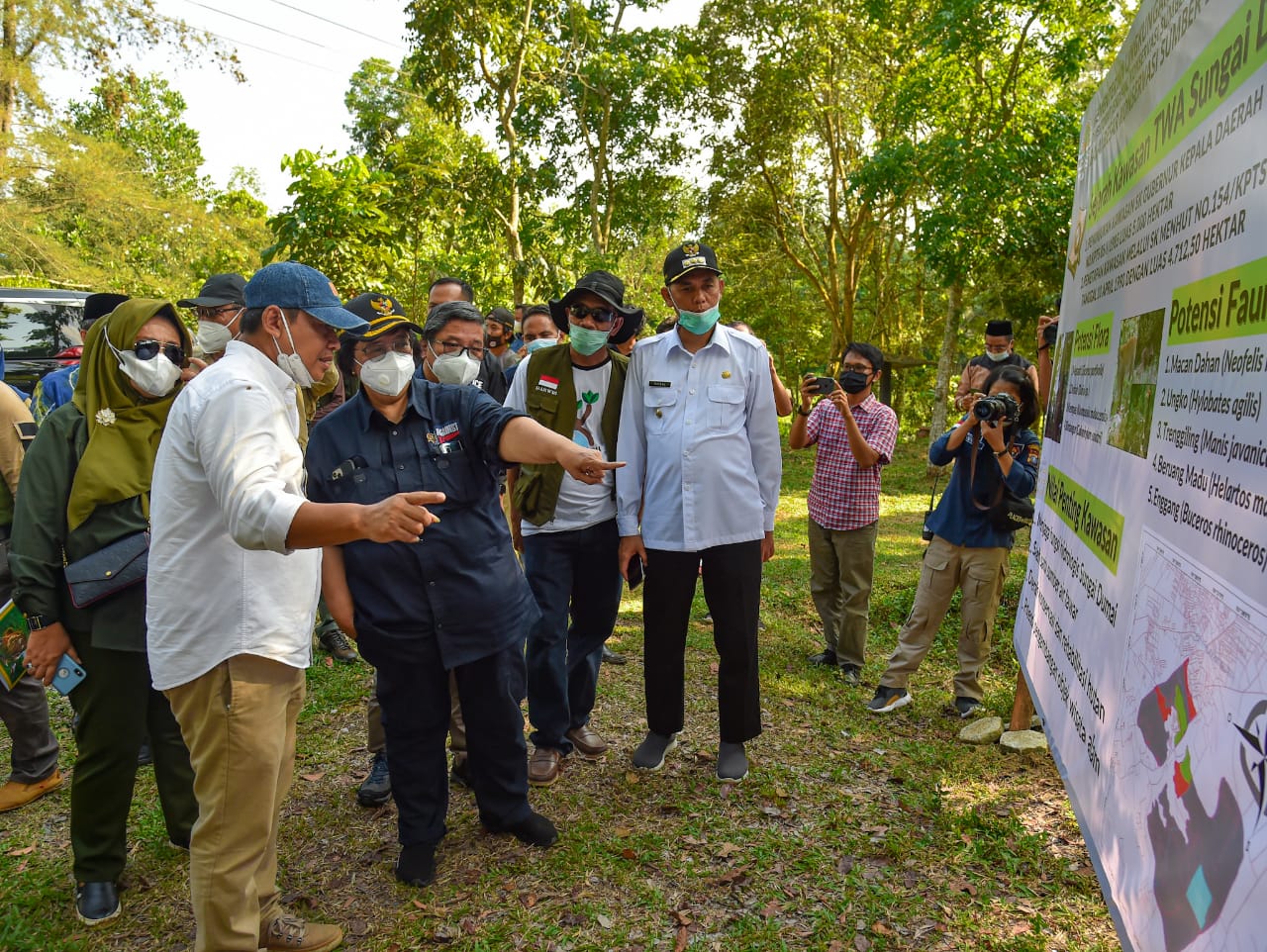 Menteri LHK ke Dumai Rapat Maraton
