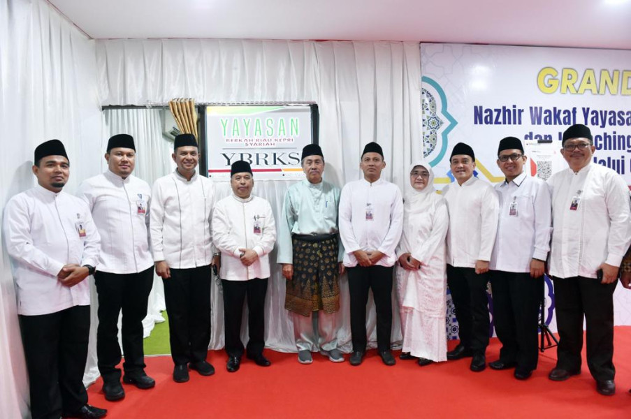 BRK Ajak Berwakaf di Yayasan Berkah Riau Kepri Syariah Gunakan QRIS