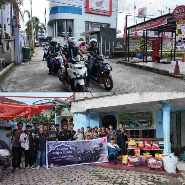 Komunitas Honda Vario Berbagi Lewat CSR