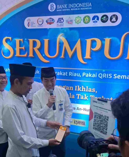 Dorong Digitalisasi Ziswaf, BI Riau Luncurkan Serumpun