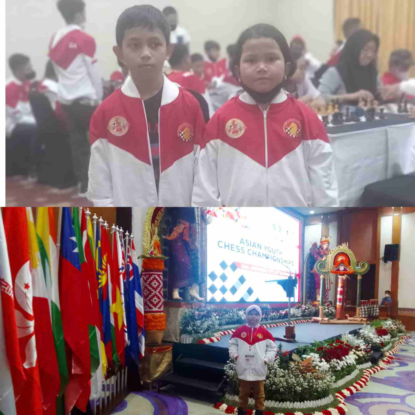 Dua Atlet Catur Pekanbaru Wakili Indonesia di Kejuaraan AYCC 2022