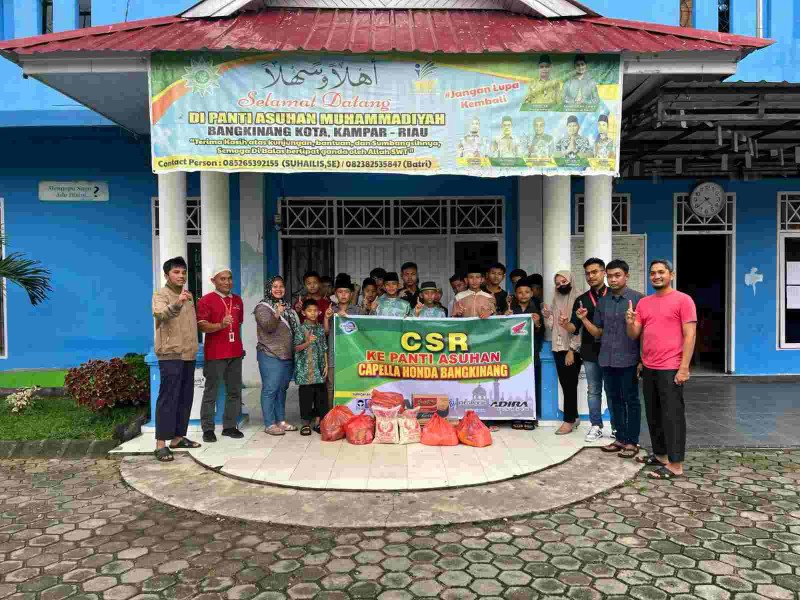 CDN Bangkinang Santuni Anak Yatim