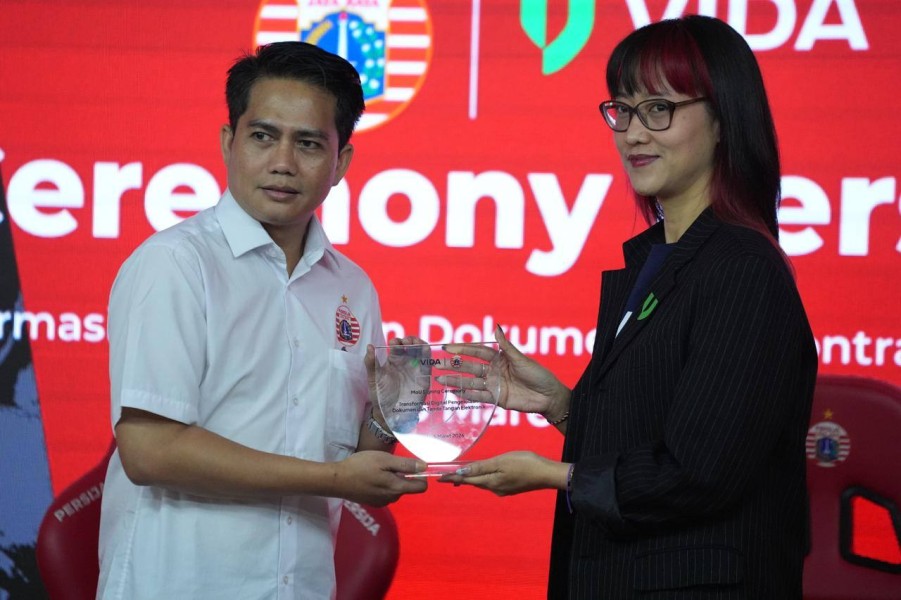 Semakin Efisien dan Aman,  Persija Gandeng VIDA untuk Digitalisasi Proses Administrasi