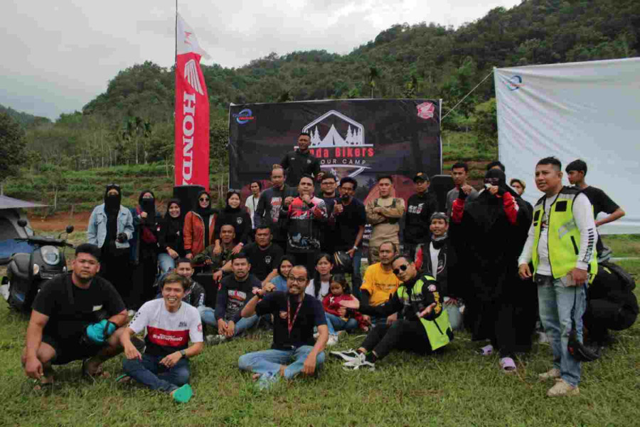 Pererat Silaturahmi bersama Komunitas, Capella Honda Camping Perdana di Lembah Harau