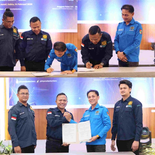 PBH Peradi dan PWI Pekanbaru MoU Bantuan Hukum, Pemberitaan Media