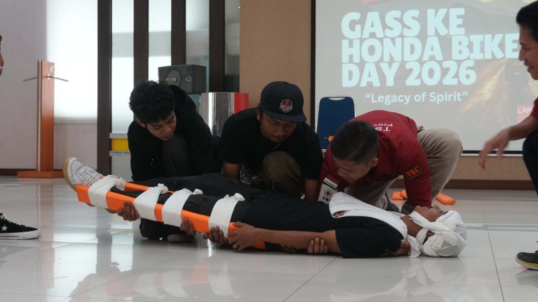 70 Bikers Honda Pekanbaru Perkuat Safety Riding Jelang HBD 2026