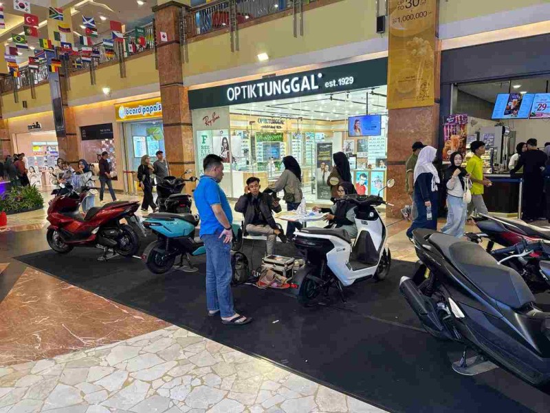 Honda Premium Matic Day di Mal SKA Diserbu Pengunjung
