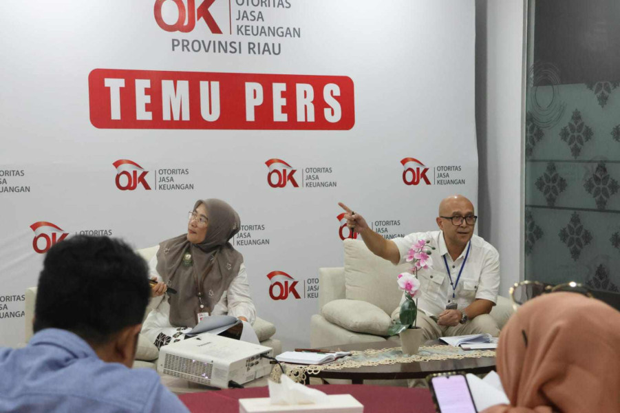 OJK Klaim Kepercayaan Masyarakat Riau Terhadap Sektor Jasa Keuangan Meningkat
