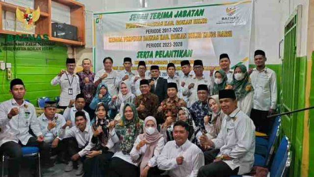 Jefrizal Resmi Jabat Ketua Baznas Rohil