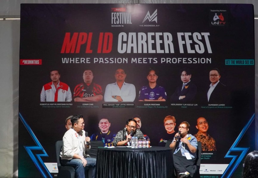 MPL ID Career Fest 2025 dan UNITY Sukses Hadirkan Wadah Inspiratif untuk Karier di Dunia Esports