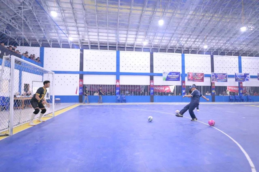 Wabup Bagus Santoso Buka Turnamen Futsal EB x BKT Cup 2026, Dorong Lahirnya Atlet Berprestasi