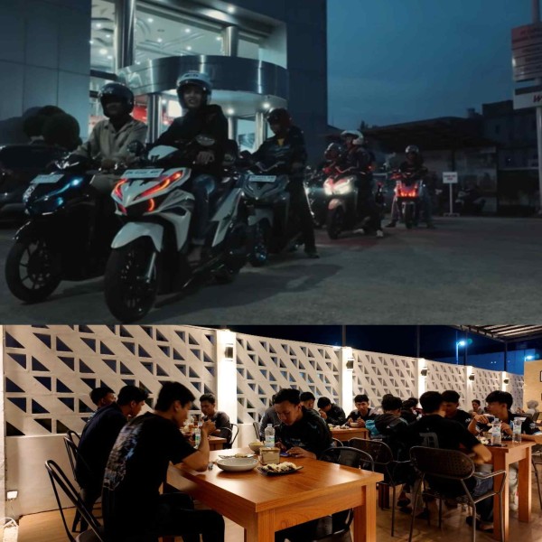 Lewat Iven Nocturnity, Capella Honda Ajak 30 Team Vario Kumpul Bersama