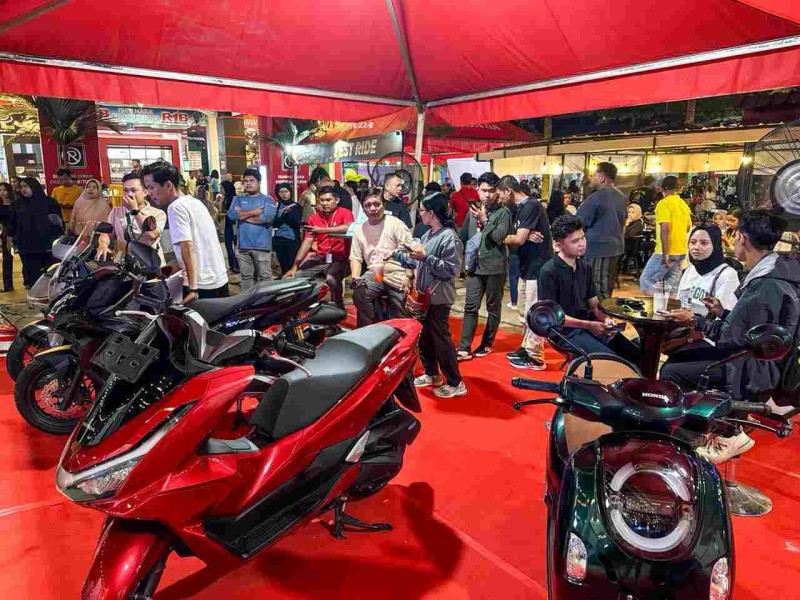 Heat Show-Off Honda Exclusive AT Sukses Digelar, Antusiasme Pengunjung Membludak