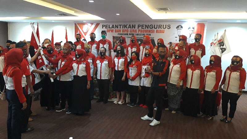 LSM LIRA Provinsi Riau Lantik Pengurus Kabupaten/Kota