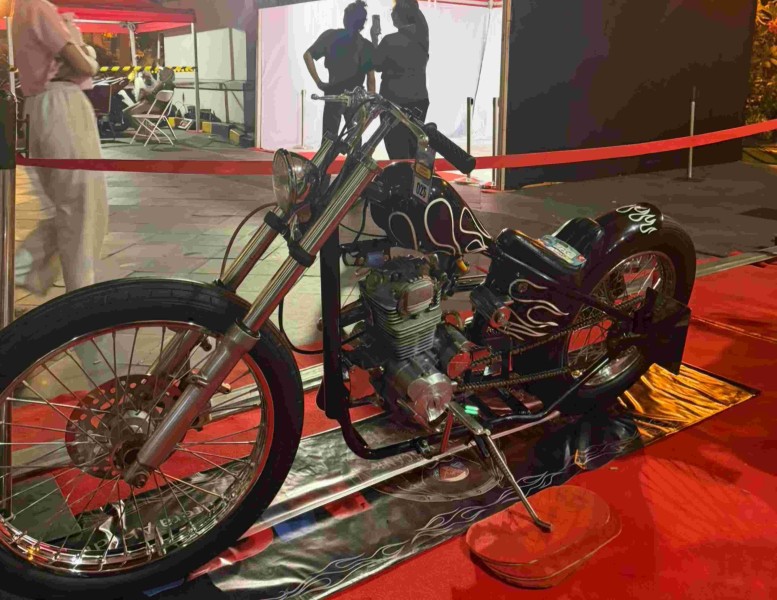 Tiger 2007 Disulap Jadi Chopper, Vino Bawa Karya The Lancank ke HMC 2026 Pekanbaru