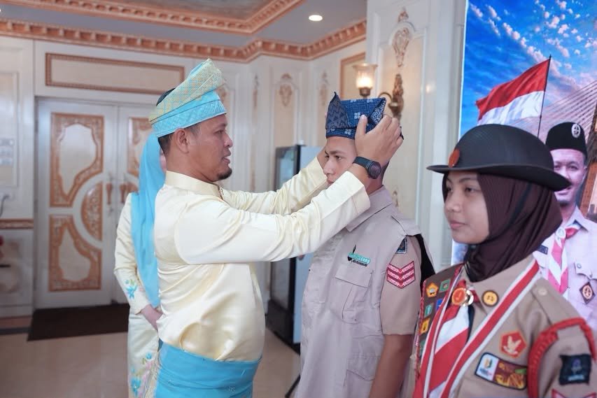 Lepas Kontingen Jambore Nasional, Wali Kota Pekanbaru Minta Peserta Jaga Nama Baik Daerah