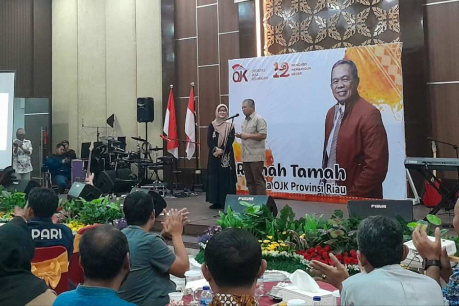 Kepala OJK Riau Purnabakti, Gubri Ucap Terimakasih