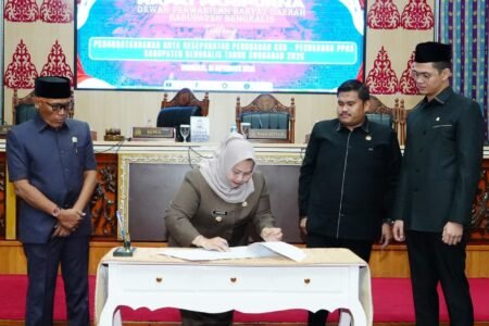 Pendapatan Bengkalis Naik Rp3,57 Triliun, DPRD dan Pemkab Sepakati Perubahan KUA-PPAS 2026