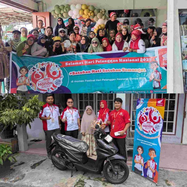 Capella Honda Apresiasi Konsumen Setia di Momen Harpelnas