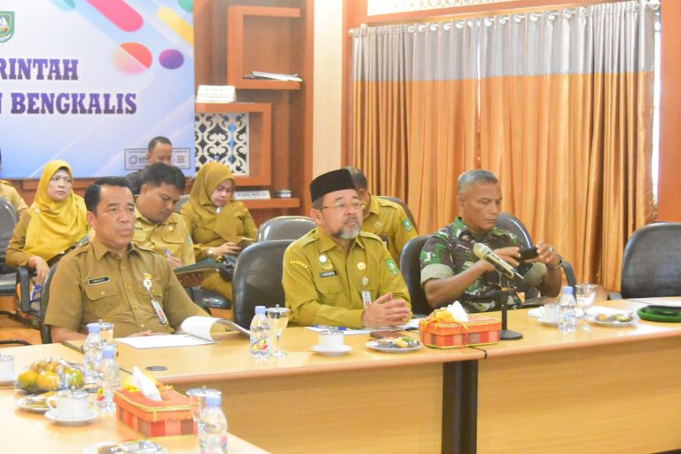 Bupati Bengkalis Rakor Inflasi 2023