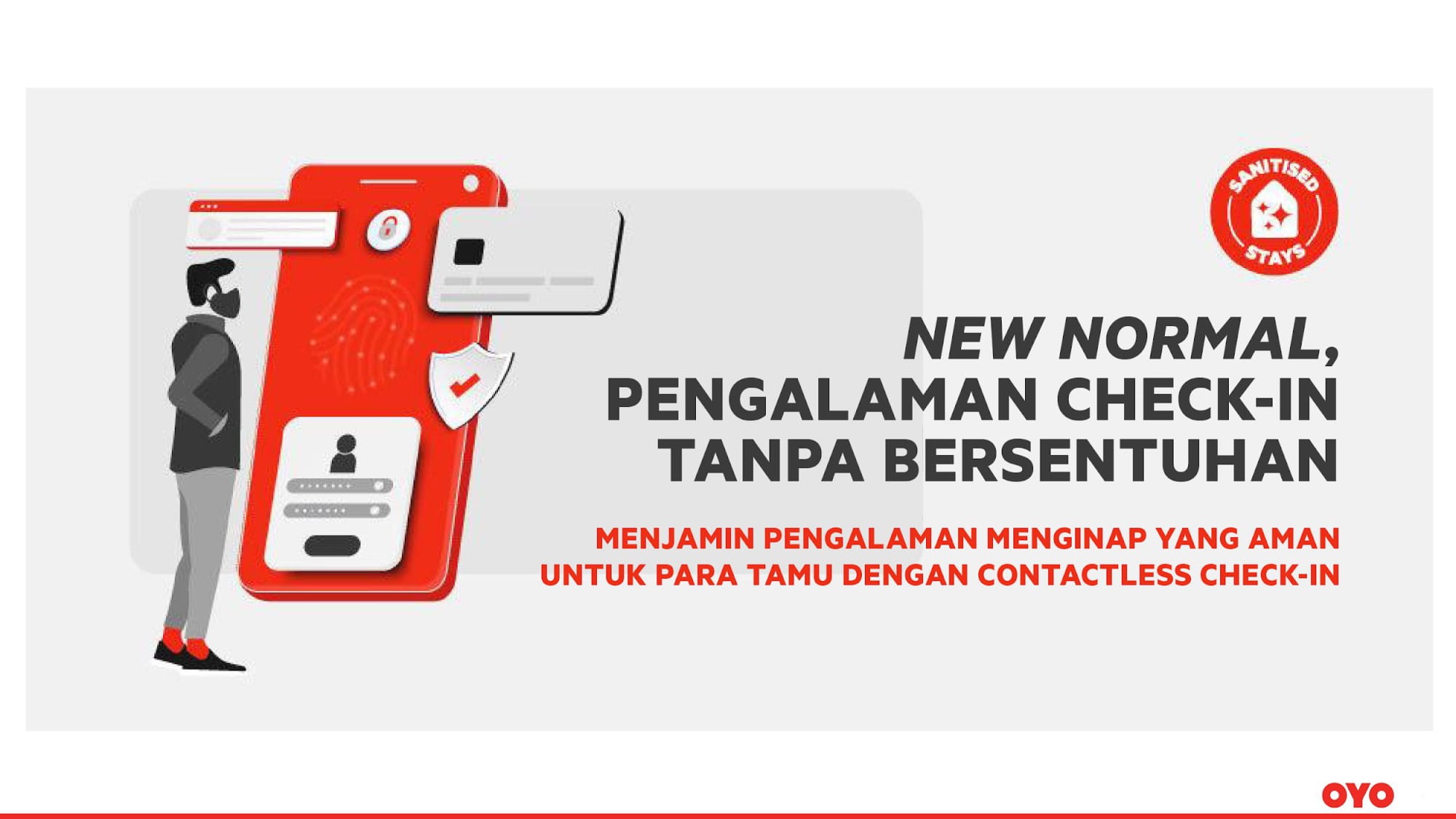 OYO Hadirkan Fitur Check-In Tanpa Sentuh