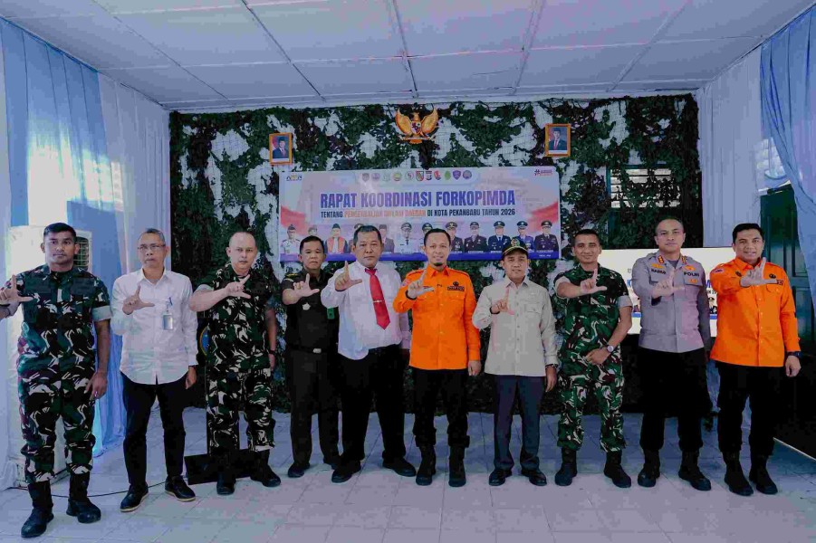 Walikota Agung Perkuat Sinergi Forkopimda untuk Tata Kelola Pekanbaru