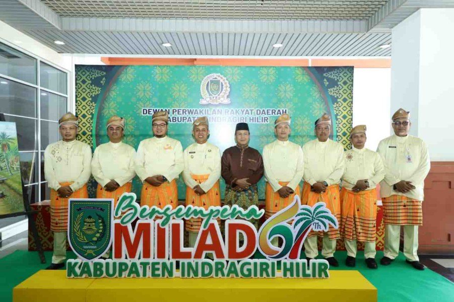 Milad ke-61 Inhil, DPRD dan Bupati Herman Ajak Perkuat Sinergi Bangun Daerah