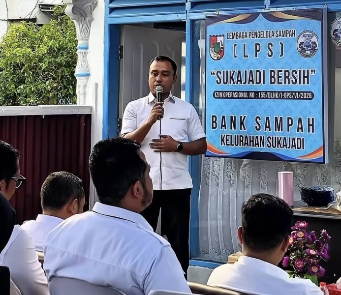 Bank Sampah Kelurahan Sukajadi Diresmikan, Perkuat Program Pilah Sampah