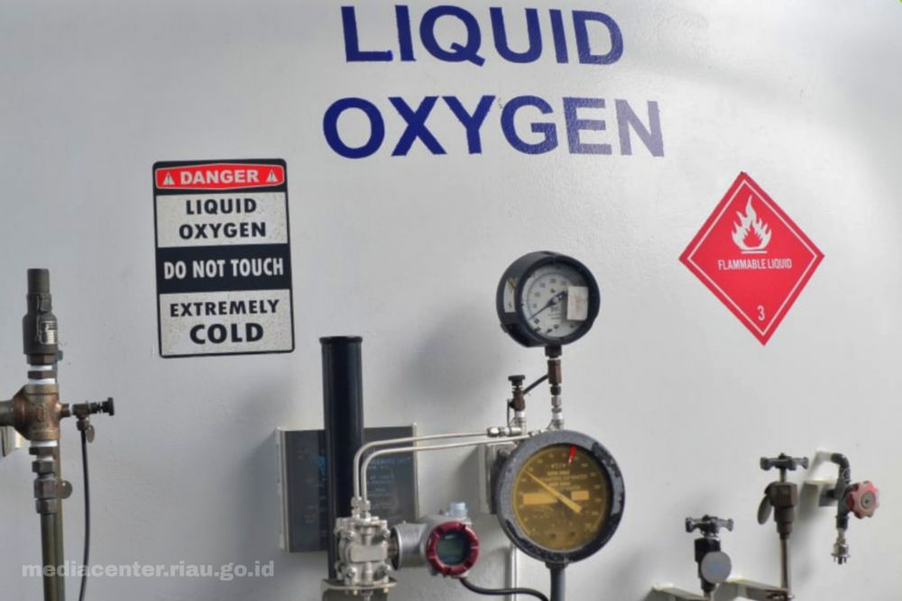 Riau Miliki Stok 240 Ton Oksigen Gratis