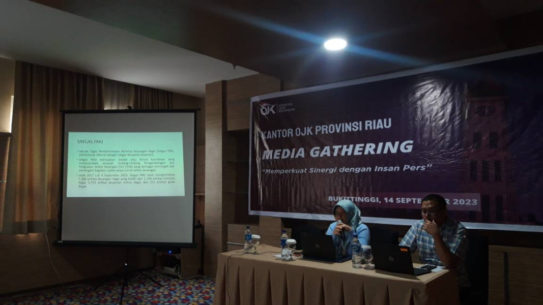 OJK Komit Jaga Stabilitas Keuangan di Riau