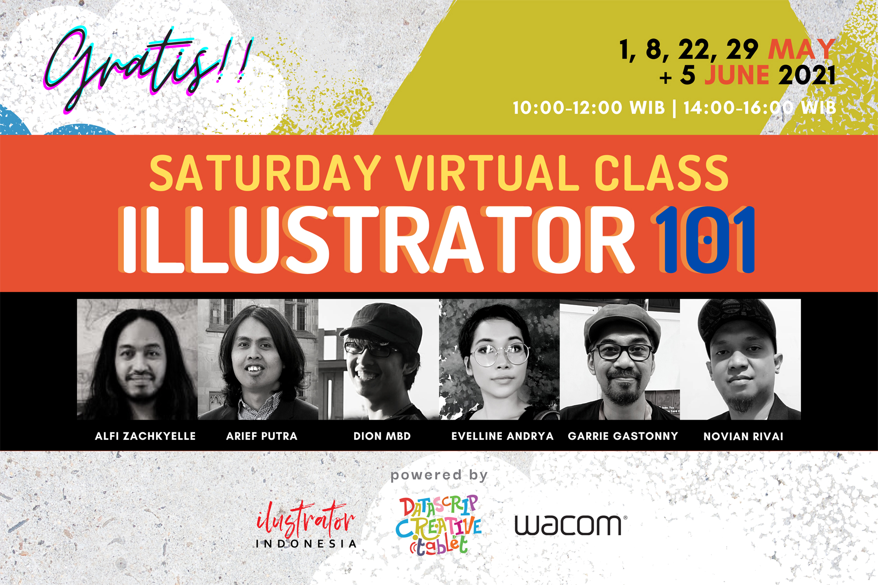 Ingin Jadi Ilustrator Profesional Ikuti Pelatihan Gratis Saturday Virtual Class