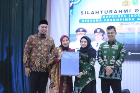 Pemkab Inhu Gelar Kenal Pamit Kapolres, Fahrian Pindah ke Bengkalis