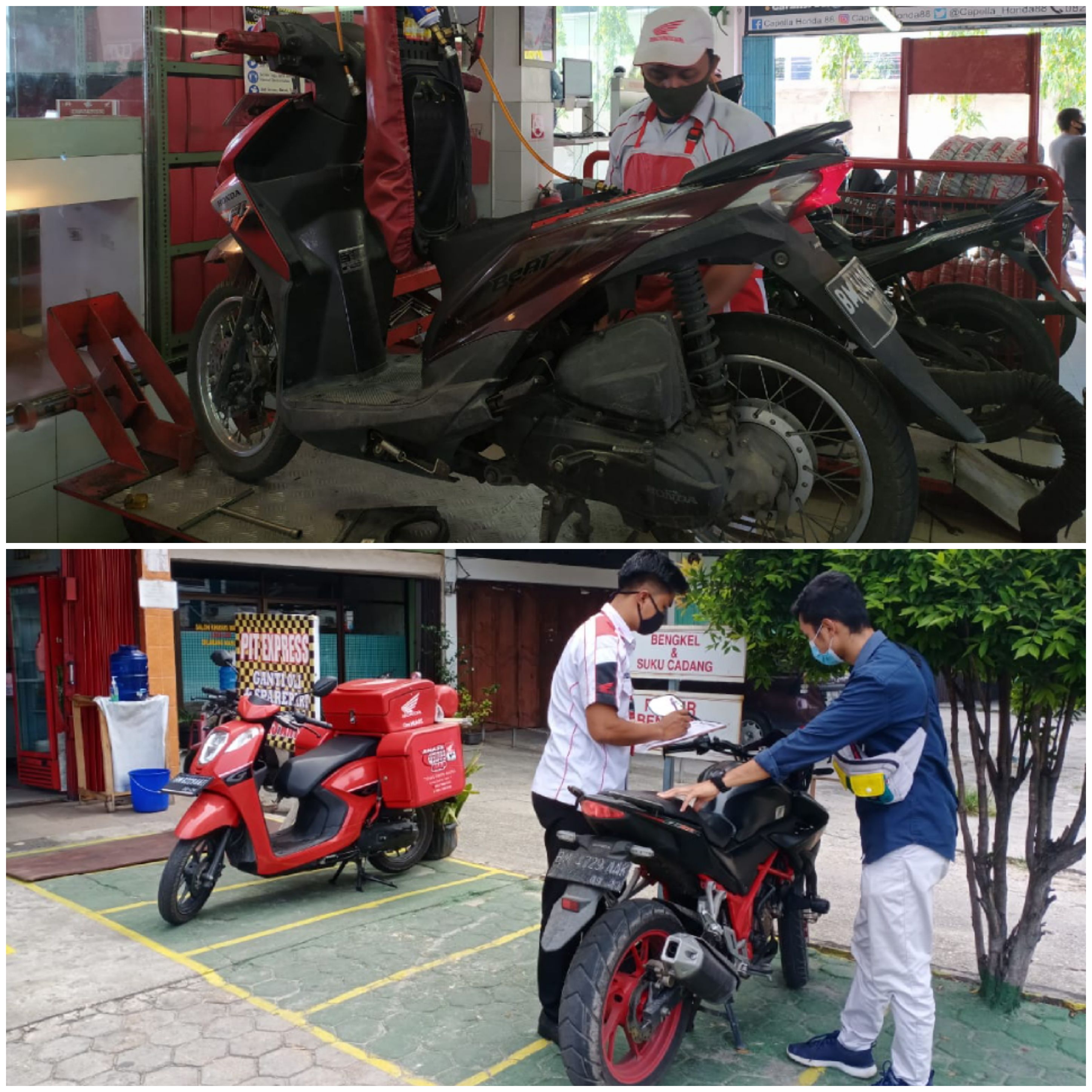 Honda Ajak Konsumen Nikmati Program Cek Aja Dulu di AHASS