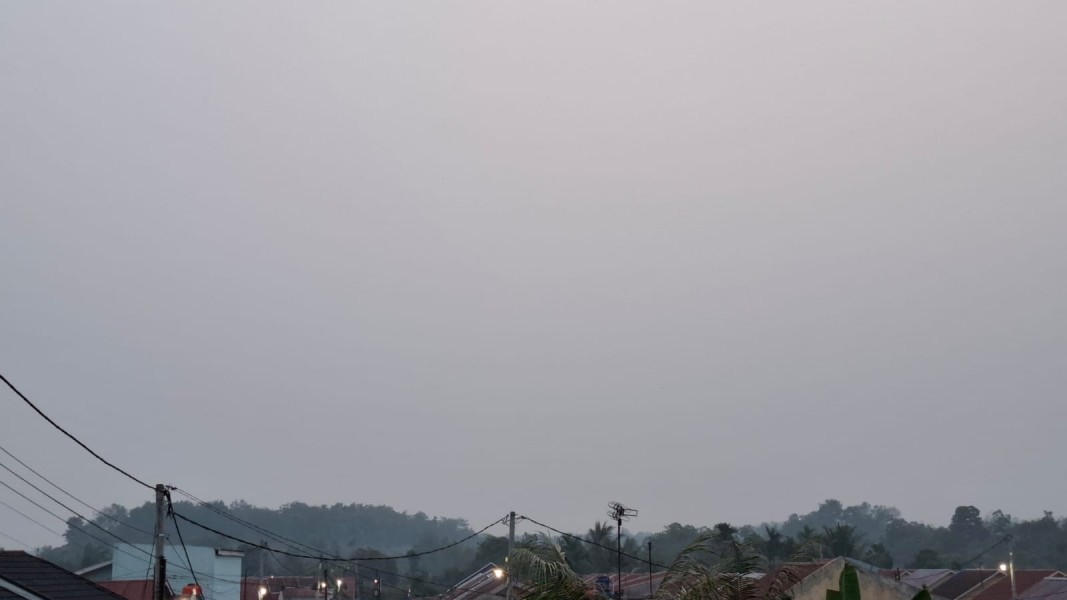Siswa Kembali Belajar dari Rumah Tiga Hari akibat Kabut Asap Pekanbaru