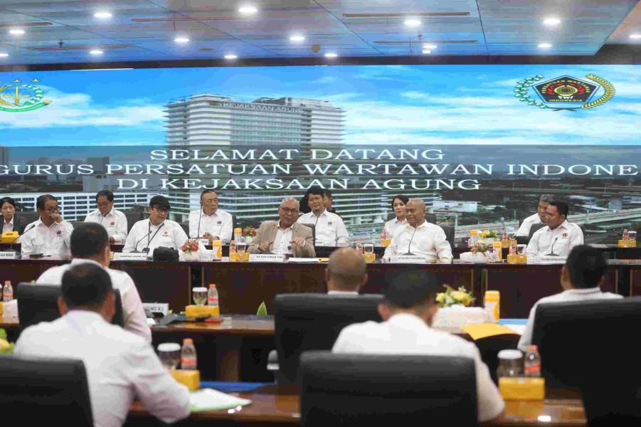 Jaksa Agung Terima Kunjungan PWI Pusat, Pers adalah Sahabat