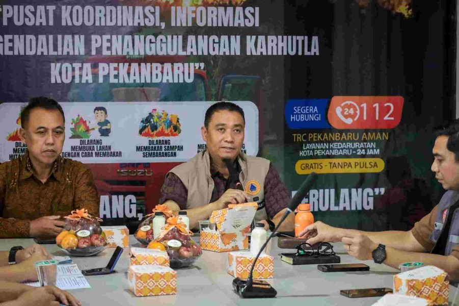 Pemko Pekanbaru Evaluasi Penanganan Karhutla, Kualitas Udara Mulai Baik