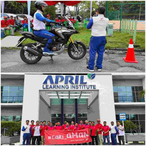 Peringati K3 Nasional, CDN Riau Edukasi Berkendara Karyawan RAPP