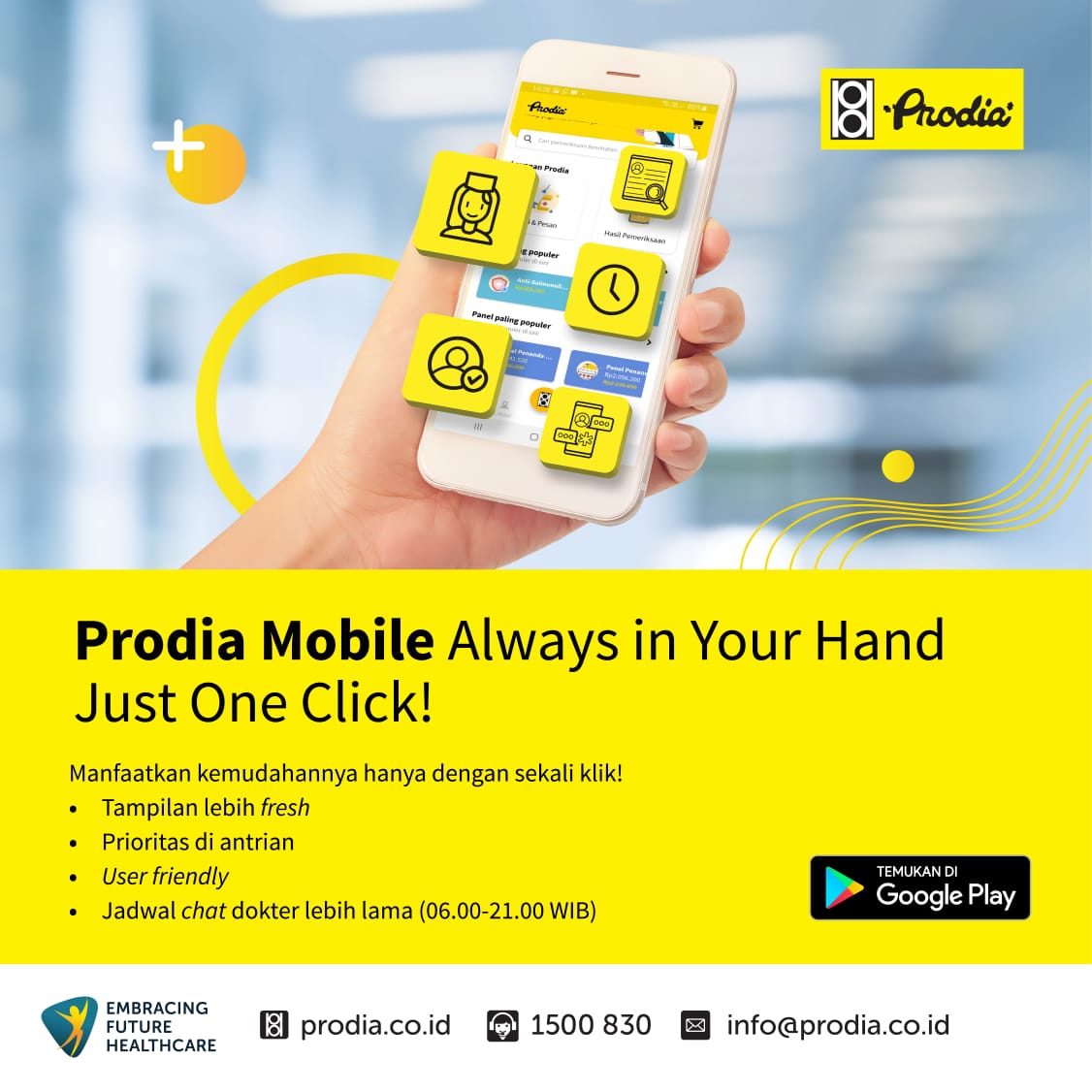 Ada yang Baru dari Prodia Mobile, Yuk Update Sekarang