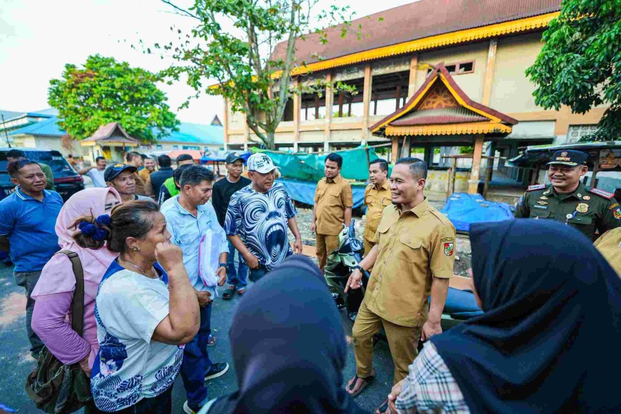 Pemko Pekanbaru Percepat Perbaikan Jalan dan Drainase Pasar Teratai