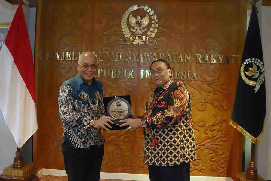 Terima Audensi PWI, Wakil Ketua MPR Puji Profesi Wartawan Ikut Mencerahkan Dunia