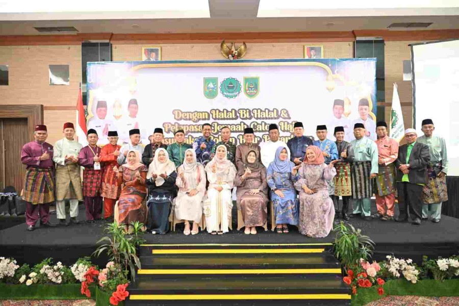 IKM Rohil Gelar Halal Bihalal serta Pelepasan Calon Jemaah Haji 2025