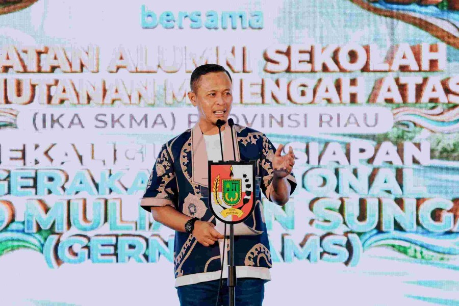 Agung Nugroho Siapkan Gerakan Bersihkan Sungai Pekanbaru