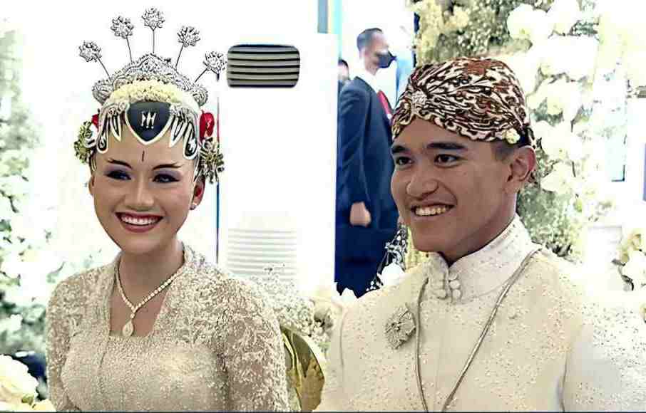 Kaesang dan Erina Sah Suami Istri