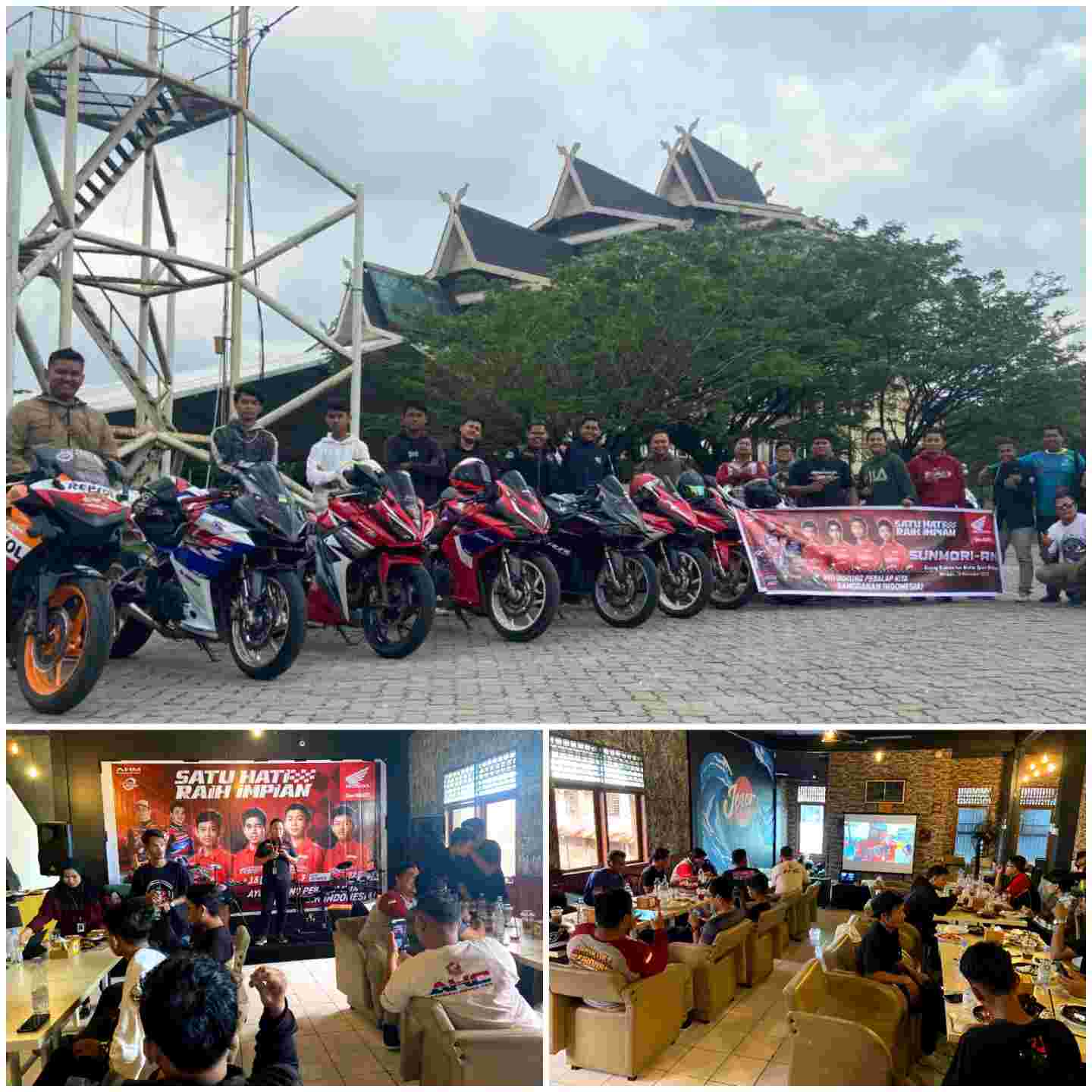 Komunitas Honda CBR Dukung Pebalap Indonesia Lewat Nonton WSBK dan IATC