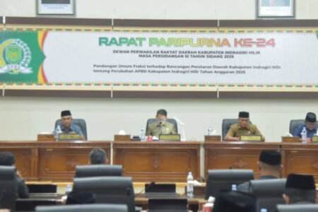 DPRD Inhil Gelar Rapat Paripurna ke-24 Bahas Perubahan APBD 2025