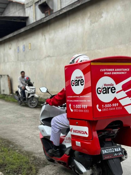 Capella Honda Sediakan Layanan Honda Care, Solusi Sepeda Motor Mogok di Jalan