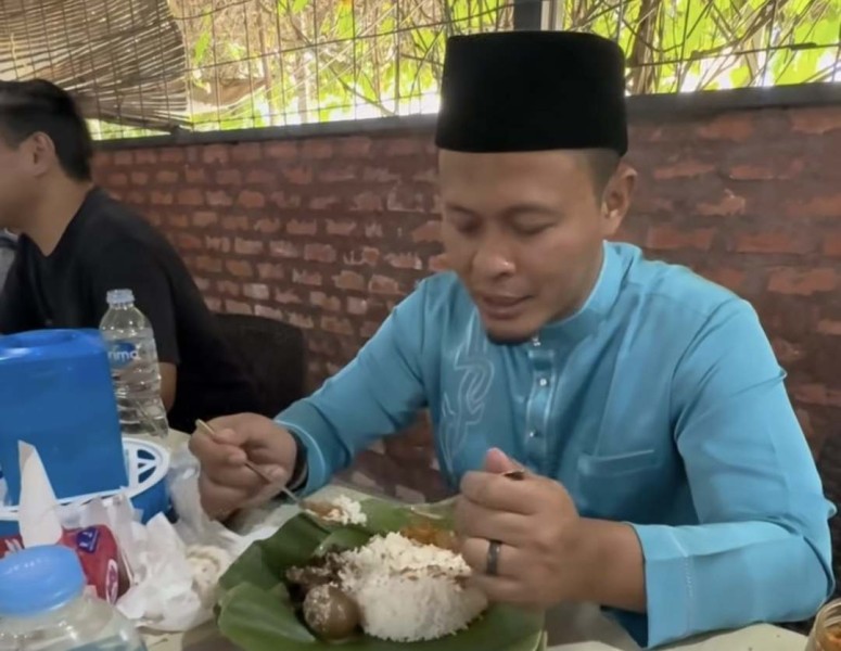 Agung Nugroho Nikmati Gudeg Jogja di Jalan Pinang, Puji Kreativitas Kuliner Pekanbaru