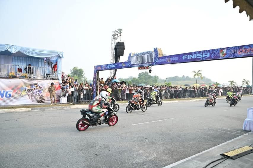 Tak Sekadar Balapan, Piala Walikota Pekanbaru Angkat UMKM dan Galang Donasi